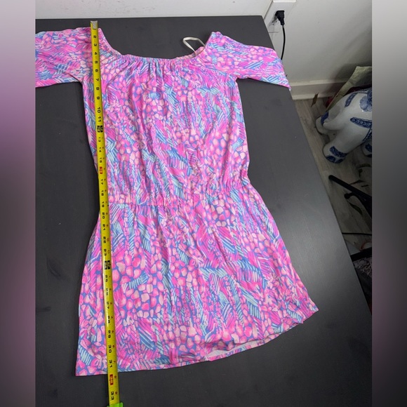 Lilly Pulitzer Lana Skort Romper - Pink Sorbet High Altitude - Picture 9 of 10